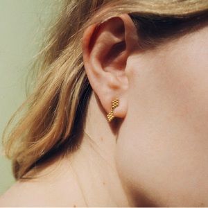 Prounis 22K Duo Nona Earring Pair